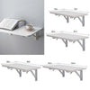 Drop-leaf Wall Table Fold Down Study Writing Desk Kitchen Floating Storage Shelf