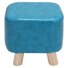 PU/Velvet Ottoman Footstool Pouffe Bench Foot Stool Living Room Sofa Side Seat