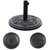 3M Outdoor Garden Round Parasol Sun Shade Patio Hanging Umbrella with Crank Tilt