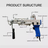 2 in1 Cut&Loop Pile Tufting Gun with Tufting Cloth,Carpet Trimmer,Rug Making kit