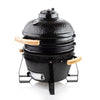 Fire Mountain 34cm Kamado Ceramic BBQ with Protective Cover - Black