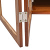 Hallway Bedroom Shoe Cabinet Storage Organizer Cupboard with Clear Display Doors