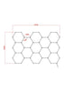 1-14 Hexagon Hex LED Lighting Car Detail Home Garage Workshop Retail Mancave