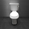Bathroom Traditional Close Coupled Toilet Pan With Soft Close Seat Cistern WC