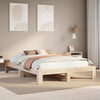 Bed Frame without 140x200 Solid Wood Pine A2L0