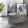 Oval Footstool Pouffe Storage Ottoman Padded Seat Footrest Vanity Stool Chair UK