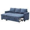 Convertible Sofa Bed 3-in-1 Pull out Sofabed Living Guest Room Sleeper Settee