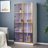 Display Cabinet Collection Storage Standing Display Cabinet Double Door w/ LED
