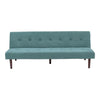 Nordic Fabric Sofa Bed Click-Clack Recliner Sleeper Chairs Settee 2 Seater Couch