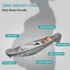 Electric Baby Bouncer Bluetooth Baby Swing Infant Cradle Music Timer w/Remote