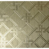 Arthouse Gianni Metallic Foil Geo Twist Knot Pattern Textured Lined Wallpaper