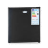 46L Mini Fridge Black Counter Top Small Refrigerator Drinks Cooler Home Office