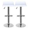Bar Stool Set of 2 Counter Height Bar Chairs Swivel Adjustable Modern Armless