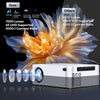 4K UHD LED Android Projector 5G WiFi Bluetooth Office Home Theater HDMI USB Mini