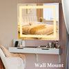 Hollywood Vanity Mirror with Strip Light Table Wall-Mounted Light Up