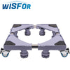 Adjustable Fridge Trolley Wheels Washing Machine Base Roller Stand Castor