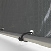 Garden Storage Shed Tent Galvanised Steel Frame Shelter w/Accessories LightGrey