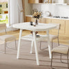 Dining Table for 2 People, 31.5'' Modern Small Kitchen Table with Storage Shelf