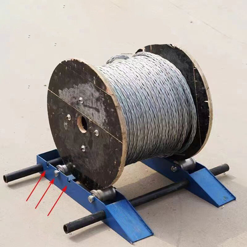 Cable Wire Rope Stand Heavy Duty Cable Roller Stand Commercial Industrial Grade Steel Wire D ...