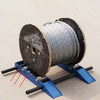 Heavy Duty Cable Roller Stand Commercial Industrial Grade Steel Wire Dispenser
