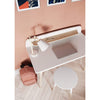 Poppy Kids Study Desk With Hutch Childrens Study Table - Matt White & Oak