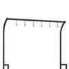 3 Tiered Plant Rack Stand with Hanging Hooks for Indoor Outdoor Use