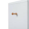 Extra Tall Bedside Cabinet Nightstand Side Table Shelf Bookshelf Storage Drawer