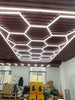 14 Hexagon LED Lighting Car Detail Van Garage Workshop Retail Lighting Barber