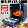 Air Fryer 10L Digital Oven 1500W Healthy Food Frying Cooker Oil Free Low Fat UK