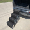 Portable Folding Pet Stairs for Dog Cat High Bed Steps Safety Car Caravan Ramps