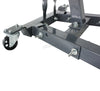 Engine Crane Stand 1 Ton Hoist Lift Hydraulic Folding Jack Wheels Workshop Tools