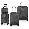 4Pcs Luggage Suitcase Set Hard Shell Trolley 4 Wheel Travel Cabin Carry On Bag