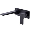 Black Bathroom Concealed Brass Faucet Single Handle Sink Bath Basin Mixer Taps