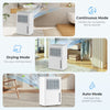 12L/D Portable Home Dehumidifier Quiet Electric Dehumidifier with 24H Timer