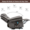 Electric Riser Recliner Chair Armchair for Elderly, with Massage, Lumbar Heating