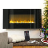 37/40/50/60/70inch Electric Fireplace LED Wall Mounted Inset Fire Remote Heater
