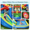 Inflatable Bounce House Bouncy Castle Giant Jumping Playhouse w/Slide Ball Pit