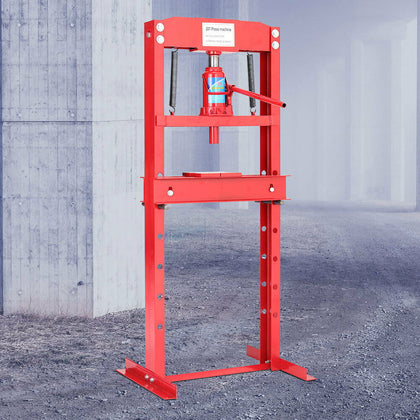 20T Tonne Steel H-Frame Workshop Garage Hydraulic Press Heavy Duty Construction