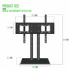 Universal Adjustable Table Top Pedestal TV Stand Bracket 42-70" LED LCD Screen