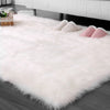 Large Rectangle Faux Fur Rugs Anti-Slip Shaggy Rug LivingRoom Bedroom Carpet Mat