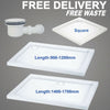 Sliding Shower Enclosure And Tray 8mm Easy Clean Glass Door Optional Side Panel