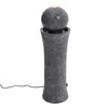 86CM Water Ball LED Water Feature Garden Fountain Electric Pump Outdoor Statues