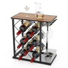 Countertop Wine Rack Wooden Wine Stand Home Kitchen Wine Holder