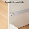 LED Bedside Table Cabinet Side End Table LED White High Gloss Living Room