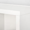 DVD CD Media Storage Rack, Video Display Unit, 89 x 130.5 cm, White