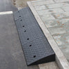 2x Kerb Ramp Rubber Pad Driveway Access Wheelchair Car Curb Threshold Step Ramps