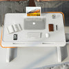 Folding Laptop Table Bed Tray Sofa Lap Desk Notebook Stand Adjustable Height NEW