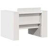 Camerina 2 Piece Garden Set White Solid Wood Pine,Garden Set,Patio M0C1
