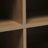 Modern Double Doors TV Cabinet Stand Unit with Storage Space Shelves Dark Brown