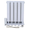 Electric Wall Mounted Oil Filled Radiator Home Space Heater Thermostatic Timer